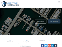 Tablet Screenshot of maritimetexas.net